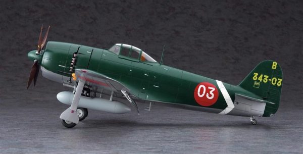1/32 Kawanishi N1K2-J Shidenkai (George) Savaş Uçağı Maketi, Hasegawa 08883 - Görsel 5