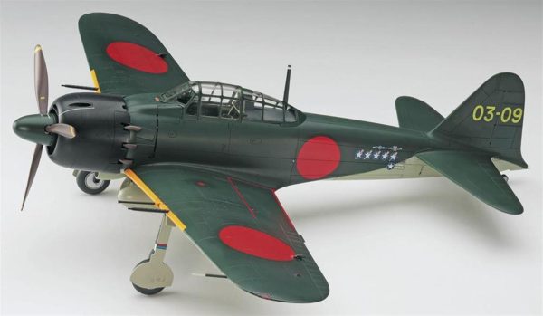 1/32 Mitsubishi A6M5c Zero (Zeke) Type 52 Savaş Uçağı Maketi, Hasegawa 08884 - Görsel 2