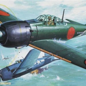 1/32 Mitsubishi A6M5c Zero Savaş Uçağı Maketi, Hasegawa 08054