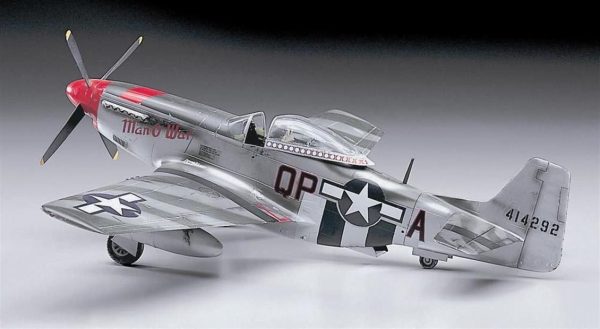 1/32 P-51D Mustang Savaş Uçağı Maketi, Hasegawa 08055 - Görsel 2