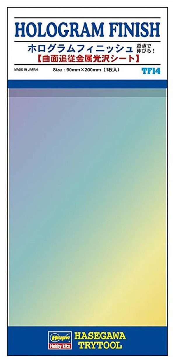 Hologram Kaplama 90x200mm, Hasegawa TF14 71814
