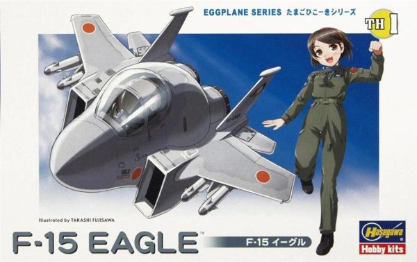 F-15 Eagle Savaş Uçağı (Eggplane Serisi) Maketi, Hasegawa 60101