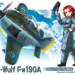 Focke-Wulf Fw190A Savaş Uçağı (Eggplane Serisi) Maketi, Hasegawa 60121