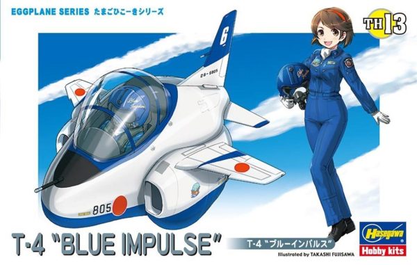 T-4 Blue Impulse Savaş Uçağı (Eggplane Serisi) Maketi, Hasegawa 60123
