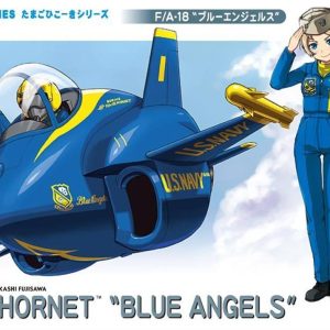 F/A-18 Hornet Blue Angels Savaş Uçağı (Eggplane Serisi) Maketi, Hasegawa 60125