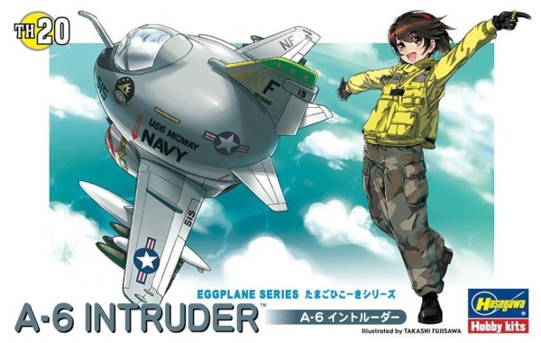 A-6 Intruder Savaş Uçağı (Eggplane Serisi) Maketi, Hasegawa 60130