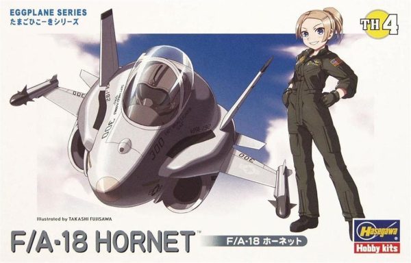 F/A-18 Hornet Savaş Uçağı (Eggplane Serisi) Maketi, Hasegawa 60104