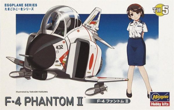 F-4 Phantom II Savaş Uçağı (Eggplane Serisi) Maketi, Hasegawa 60105
