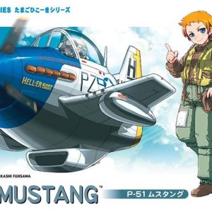 P-51 Mustang Savaş Uçağı (Eggplane Serisi) Maketi, Hasegawa 60117
