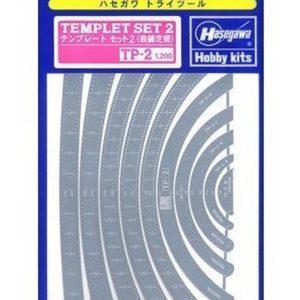 Şablon Seti, Eğimli Hatlar İçin, Hasegawa TP2 71102