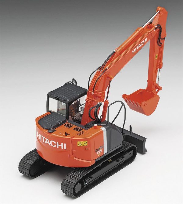 1/35 Hitachi ZAXIS135US Ekskavatör Maketi, Hasegawa 66001 - Görsel 6