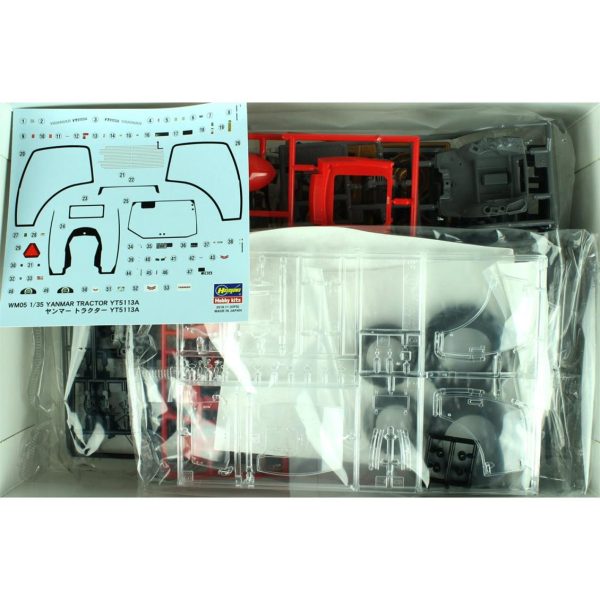 1/35 Yanmar YT5113A Traktör Maketi, Hasegawa 66005 - Görsel 2