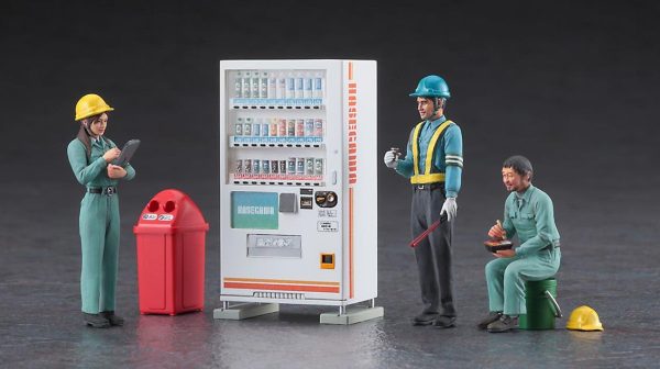 1/35 İnşaat İşçileri Set B Maketi, Hasegawa 66006 - Görsel 3