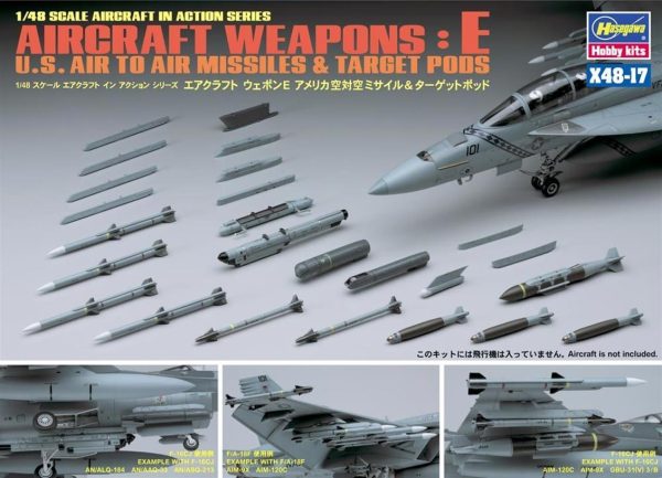 1/48 Savaş Uçağı Silahları-E Maketi, Hasegawa X48-17 36117