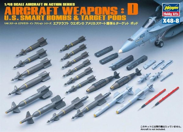 1/48 Savaş Uçağı Silahları-D Maketi, Hasegawa X48-8 36008