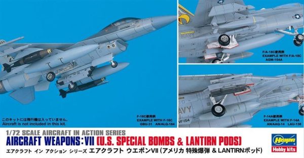 1/72 Savaş Uçağı Silahları-VII Maketi, Hasegawa X72-12 35012