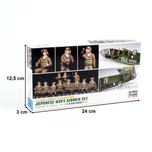 1/72 Japon Donanması Havacı Figür Figür KitiHG35116 - Görsel 4