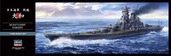 1/450 IJN Yamato Savaş Gemisi Maketi, Hasegawa 40151