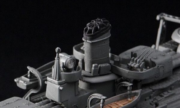 1/350 IJN Koh Yukikaze (Operation Ten-Ichi-Go 1945) Destroyer Savaş Gemisi Maketi, Hasegawa 40022 - Görsel 6