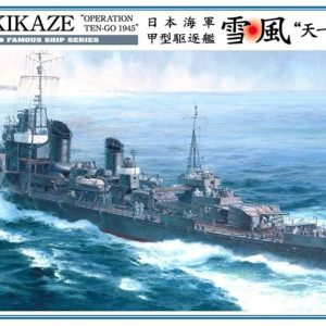 1/350 IJN Koh Yukikaze (Operation Ten-Ichi-Go 1945) Destroyer Savaş Gemisi Maketi, Hasegawa 40022