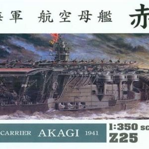 1/350 IJN Akagi 1941 Uçak Gemisi Maketi, Hasegawa 40025