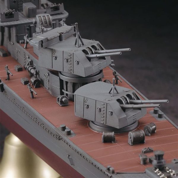 1/350 IJN Yahagi (Operation Ten-Ichi-Go 1945) Light cruiser Savaş Gemisi Maketi, Hasegawa 40026 - Görsel 2
