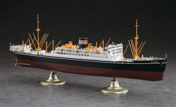 1/350 NYK Hikawamaru Yolcu Gemisi Maketi, Hasegawa 40028 - Görsel 2