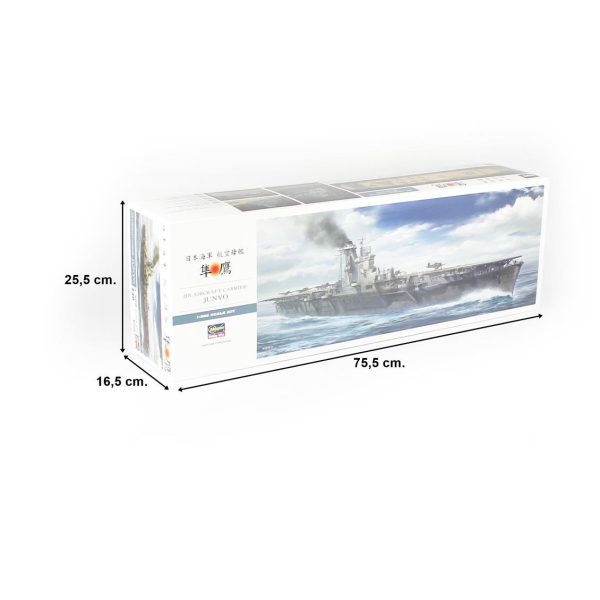 1/350 IJN Junyo Uçak Gemisi Maketi, Hasegawa 40030 - Görsel 5