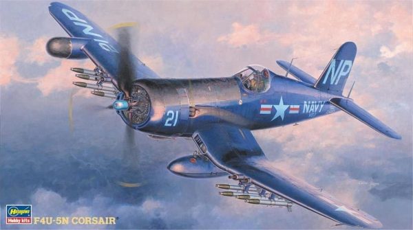 1/48 F4U-5N Corsair Savaş Uçağı Maketi, Hasegawa 09075