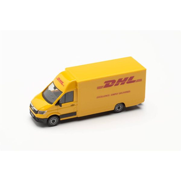 1/87 MAN TGE Kabinli ve DHL Logolu Karrgo Kamyoneti Küçük Araba Modeli, Herpa 097567 - Görsel 3