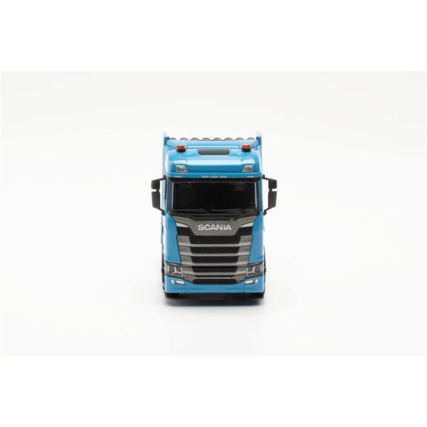 1/87 Scania CS 20 ND Ağır Hizmet Çekici Açık Mavi Küçük Araba Modeli, Herpa 315753-002 - Görsel 3