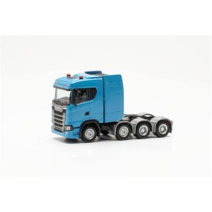 1/87 Scania CS 20 ND Ağır Hizmet Çekici Açık Mavi Küçük Araba Modeli, Herpa 315753-002