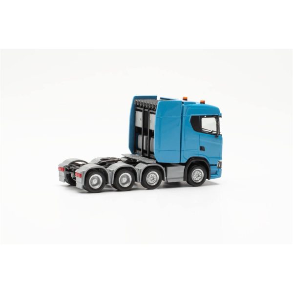 1/87 Scania CS 20 ND Ağır Hizmet Çekici Açık Mavi Küçük Araba Modeli, Herpa 315753-002 - Görsel 2
