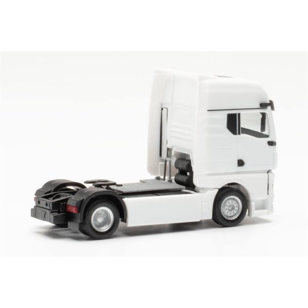 1/87 MAN eTGX Çekici Beyaz Küçük Araba Modeli, Herpa 317108 - Görsel 2