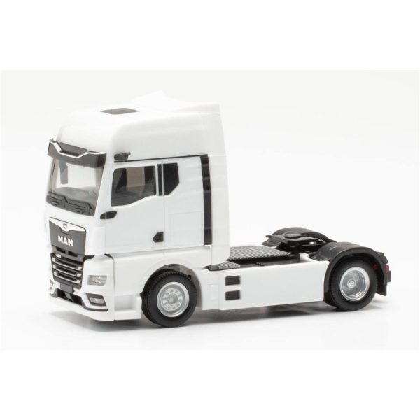 1/87 MAN eTGX Çekici Beyaz Küçük Araba Modeli, Herpa 317108