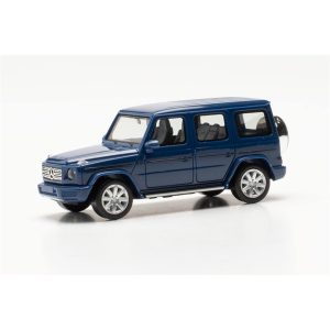 1/87 Mercedes-Benz G-class Cip Koyu Mavi Küçük Araba Modeli, Herpa 420280-002