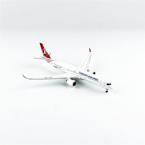 1/500 THY Airbus A350-900 (400th Aircraft)- TC-LGH (Tek Yürek) Küçük Araba Modeli, Herpa 537230
