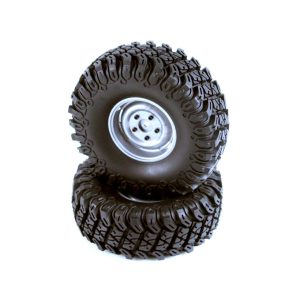 4. 82 Cm Jant Ve Lastik Seti Siyah Renk 2 Adet, Himoto 70624
