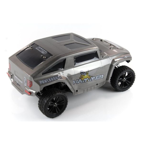 Hummer Kumandalı Fırçalı Motorlu Arazi Aracı 1/10 4 Çeker, Himoto E10Hm - Görsel 2