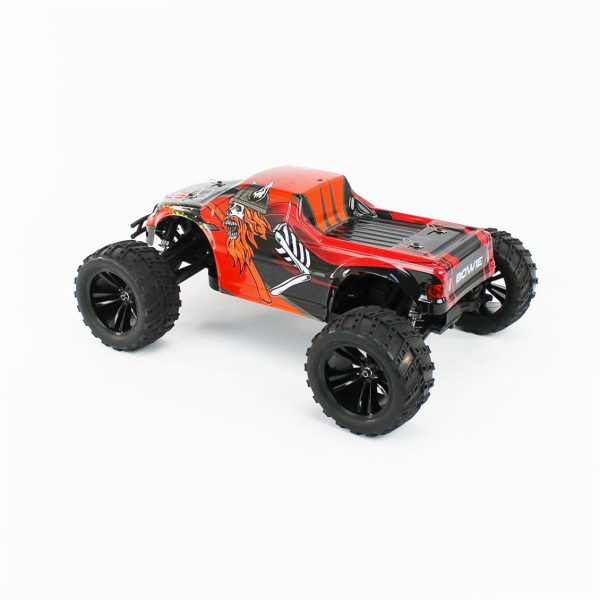 Bowie Kumandalı Fırçalı Motorlu Arazi Aracı Monster Truck 1/10 4 Çeker, Himoto E10Mt - Görsel 2