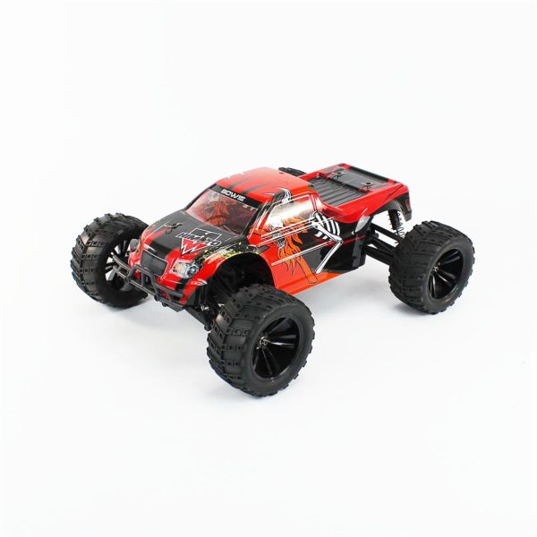 Bowie Kumandalı Fırçalı Motorlu Arazi Aracı Monster Truck 1/10 4 Çeker, Himoto E10Mt - Görsel 3