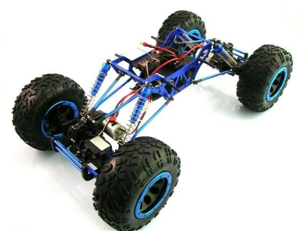 Crawler Kumandalı Fırçalı Motorlu Kaya Tırmanıcısı 1/8 4 Çeler, Himoto Hi4880 - Görsel 4