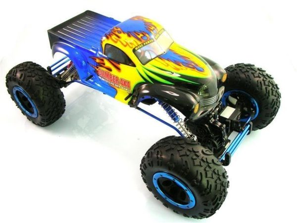 Crawler Kumandalı Fırçalı Motorlu Kaya Tırmanıcısı 1/8 4 Çeler, Himoto Hi4880 - Görsel 3