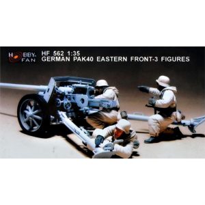 1/35 German PAK40 Eastern Front 3 Adet RESIN Figür SetiAFVHF562