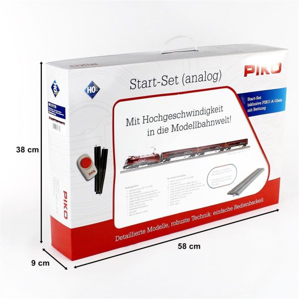 Hobby Obb Railjet Taurus Passenger Starter Set, Piko 57178 - Görsel 5
