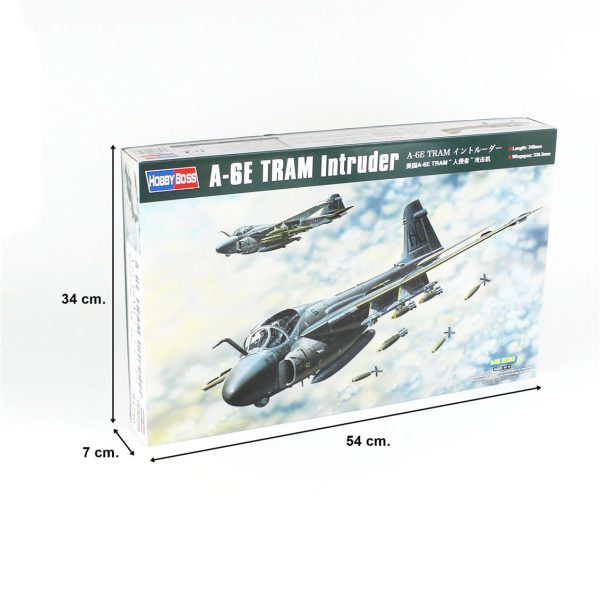1/48 A-6E Tram İntruder Savaş Uçağı Maketi, HobbyBoss 81710 - Görsel 5