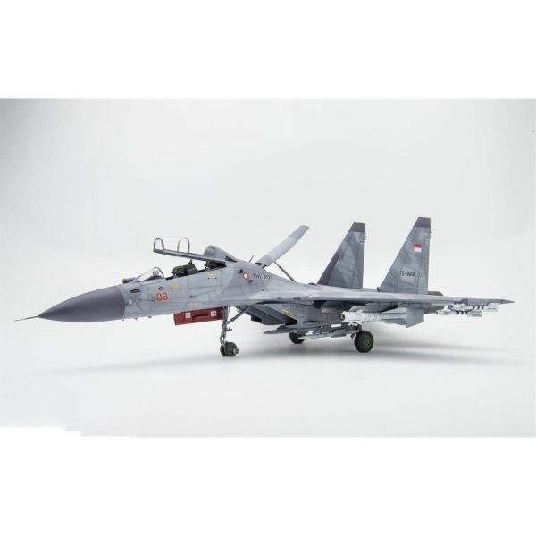 1/48 Su-30Mkk Flanker G Savaş Uçağı Maketi, HobbyBoss 81714 - Görsel 4