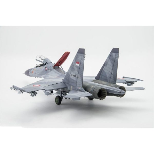 1/48 Su-30Mkk Flanker G Savaş Uçağı Maketi, HobbyBoss 81714 - Görsel 6