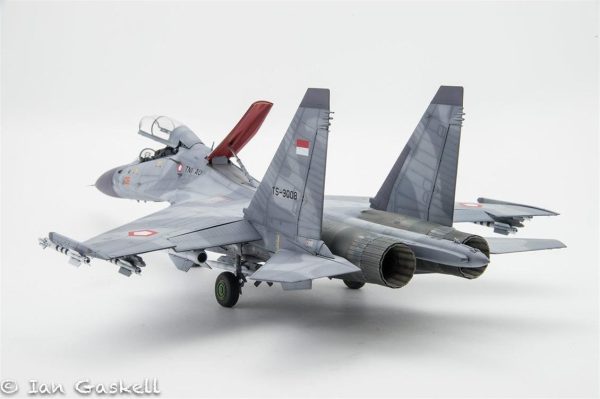 1/48 Su-30Mkk Flanker G Savaş Uçağı Maketi, HobbyBoss 81714 - Görsel 7