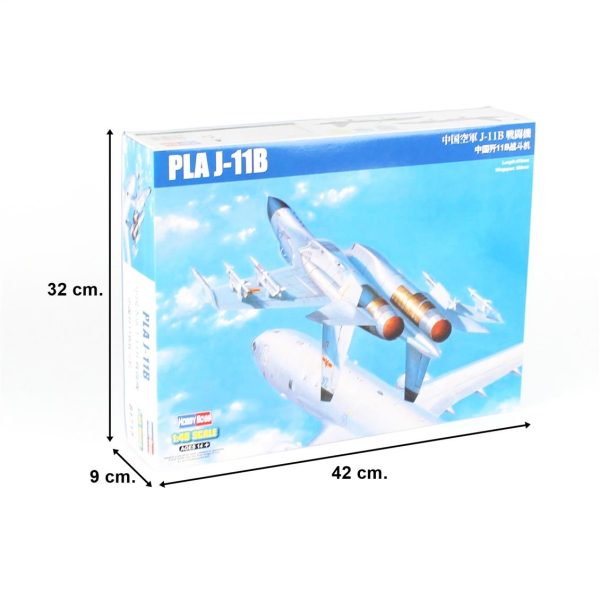 1/48 Pla J-11B Savaş Uçağı Maketi, HobbyBoss 81715 - Görsel 5